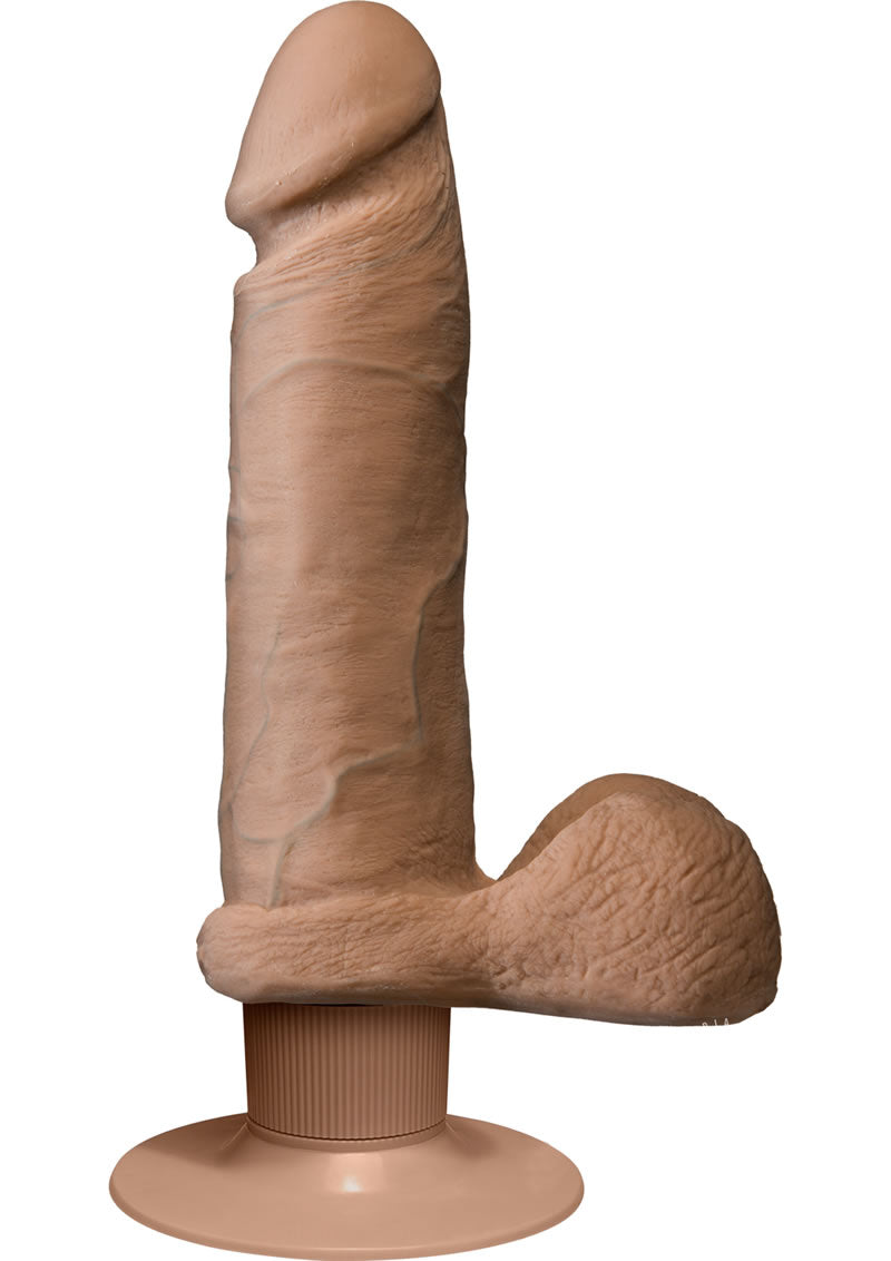 Doc Johnson The Realistic Cock Ultraskyn Vibrating Dildo