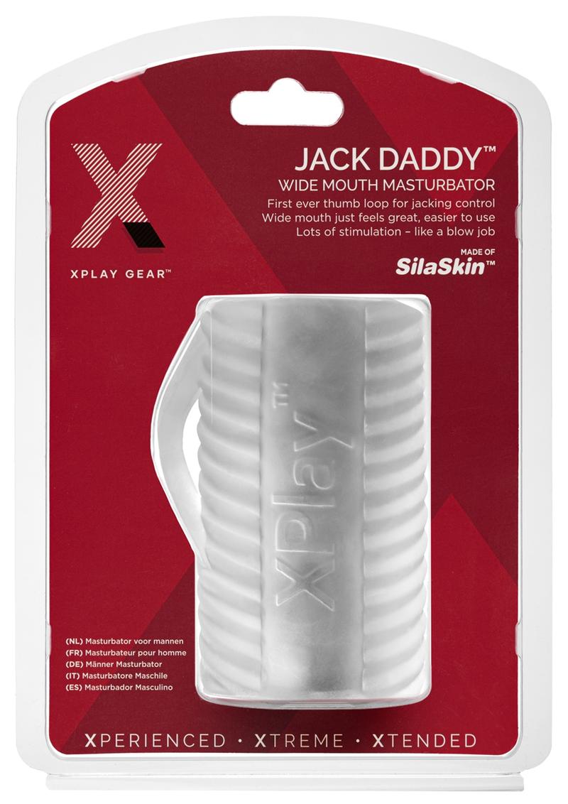XPlay Jack Daddy Wide Mouth SilaSkin Pleasure Masturbator