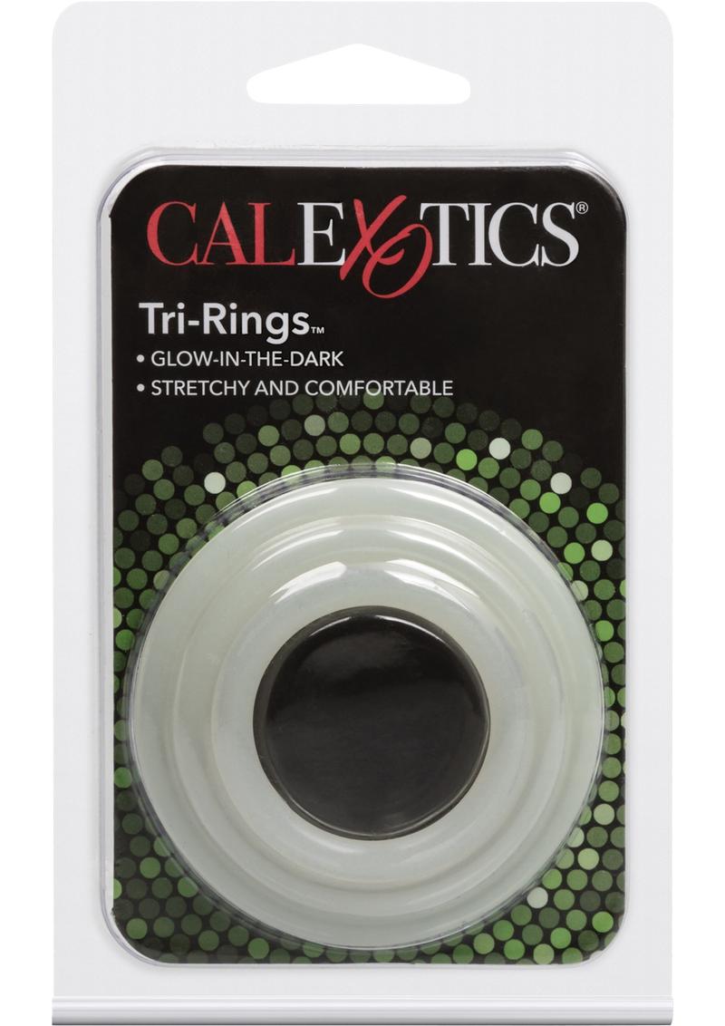 Tri Rings Multi Color Cock Ring Set