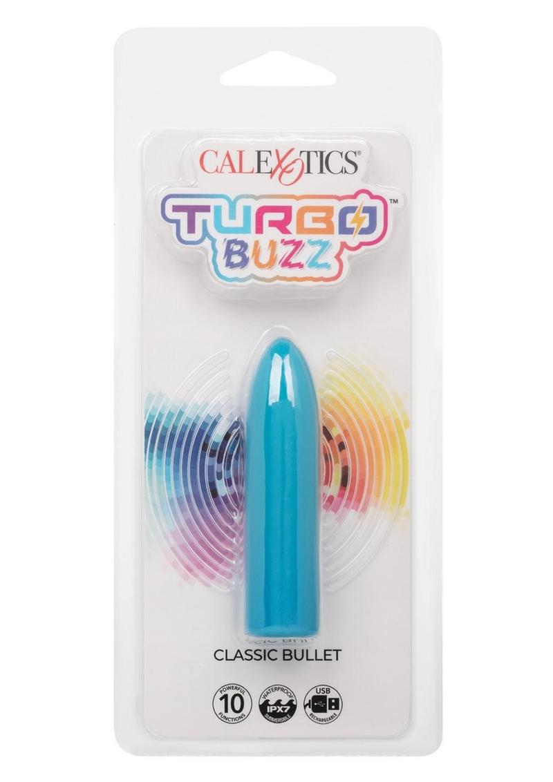 Turbo Buzz Classic Waterproof And USB Rechargeable Bullet