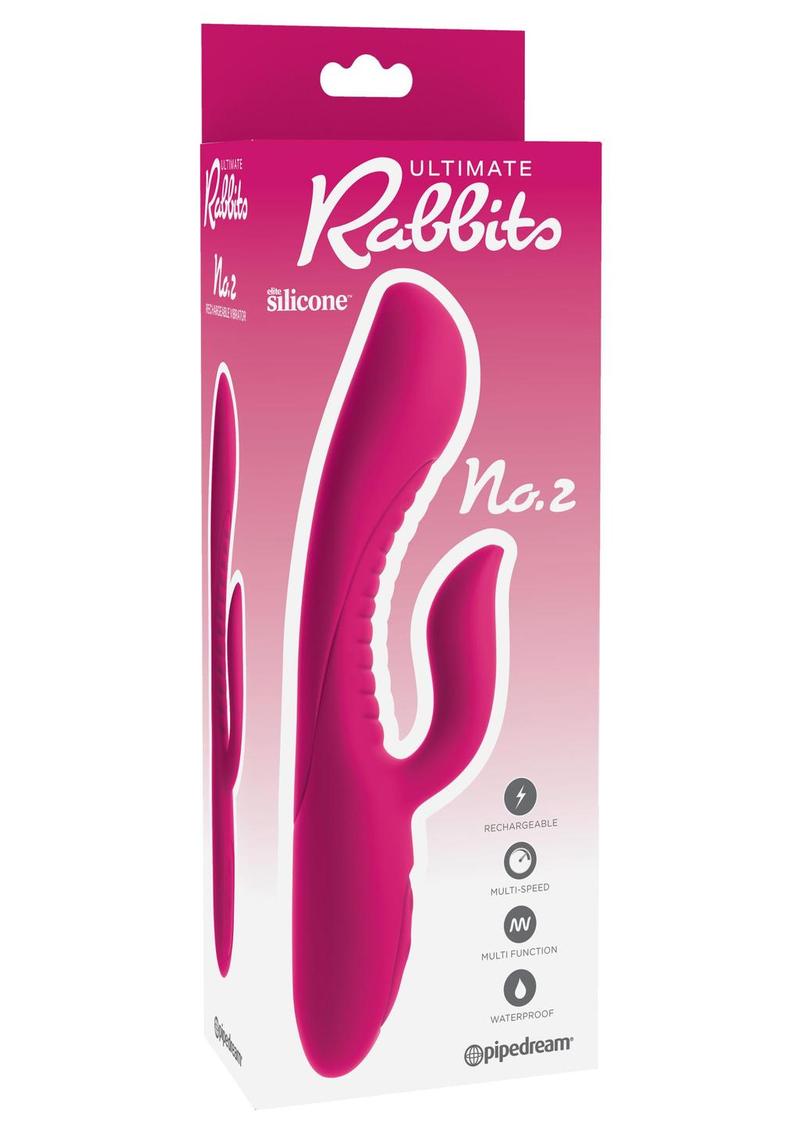 Ultimate Rabbits No. 2 Multi-Speed Waterproof Rechargeable Rabbit Vibrator
