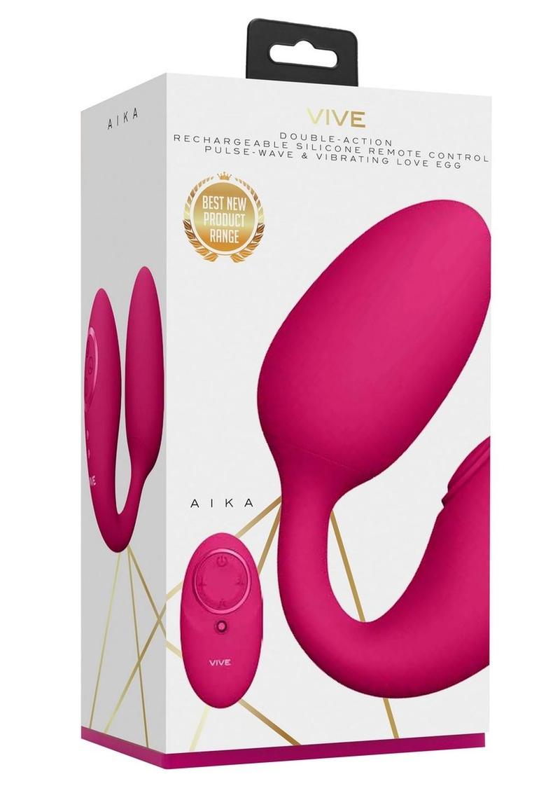 Vive Aika Rechargeable Silicone Pulse Wave Vibrator