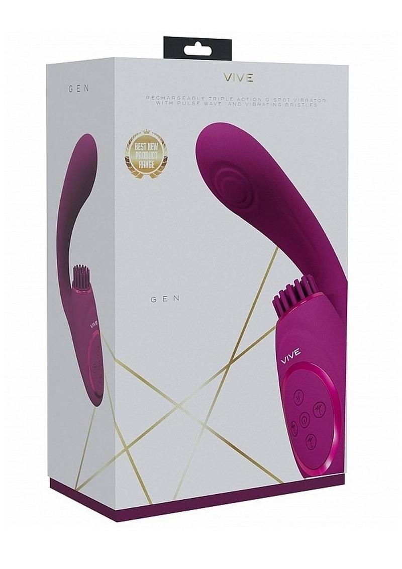 VIVE Gen Triple-Action G-Spot Vibrator with Pulse Wave