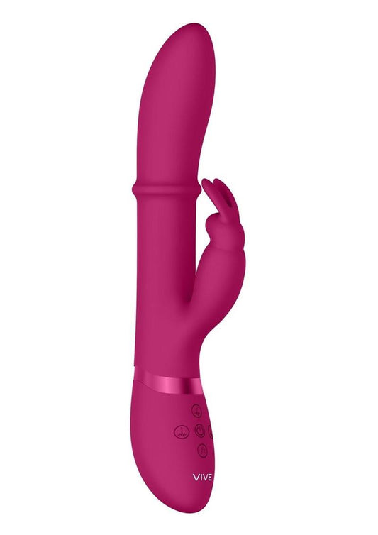 Vive Halo Rechargeable Silicone Ring Rabbit Vibrato