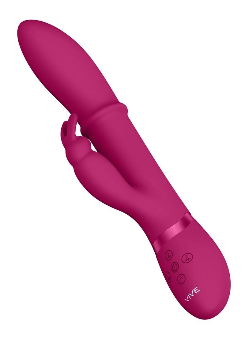 Vive Halo Rechargeable Silicone Ring Rabbit Vibrato