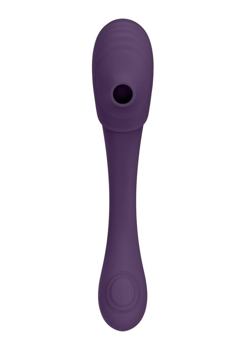 VIVE Mirai Dual-Ended Bendable Pulse Wave And Air Pressure Vibrator