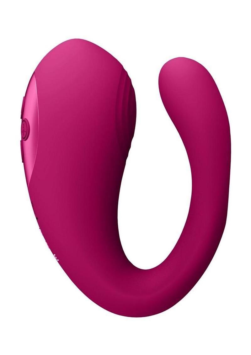 Yoko Vive Silicone Triple-Motor Dual Prongs And Clitoral Pulse
