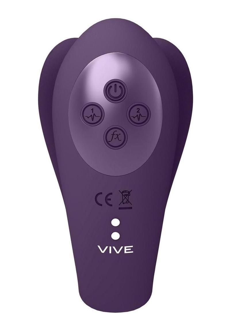 Yoko Vive Silicone Triple-Motor Dual Prongs And Clitoral Pulse