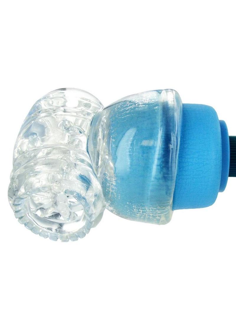 Vibra Cup Head Stimulator Attachment U-Tip Wand Attachment