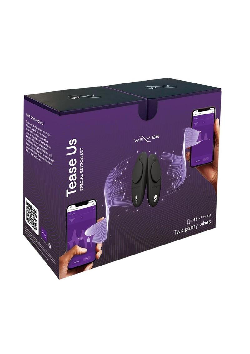 We Vibe Tease Us Set Special Edition Dual Panty Vibe Kit