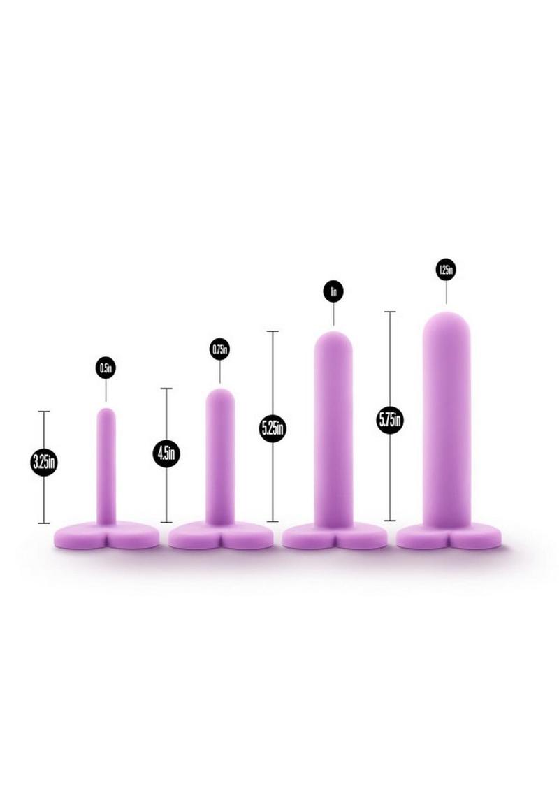 Wellness 4-Piece Dilator Kit Hypoallergenic Silicone Set