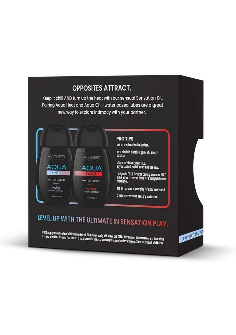 Aqua Chill And Aqua Heat Wicked Sensation Kit