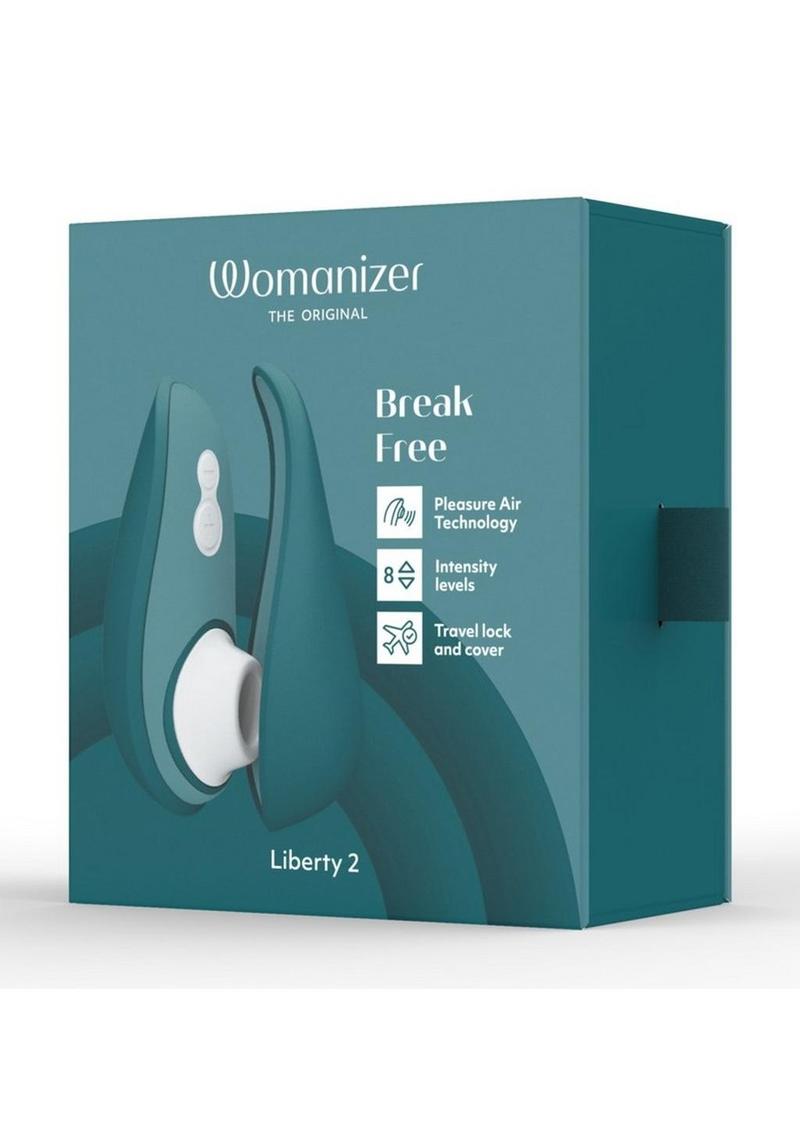 Womanizer Liberty 2 Petrol Rechargeable Silicone Clitoral Stimulator