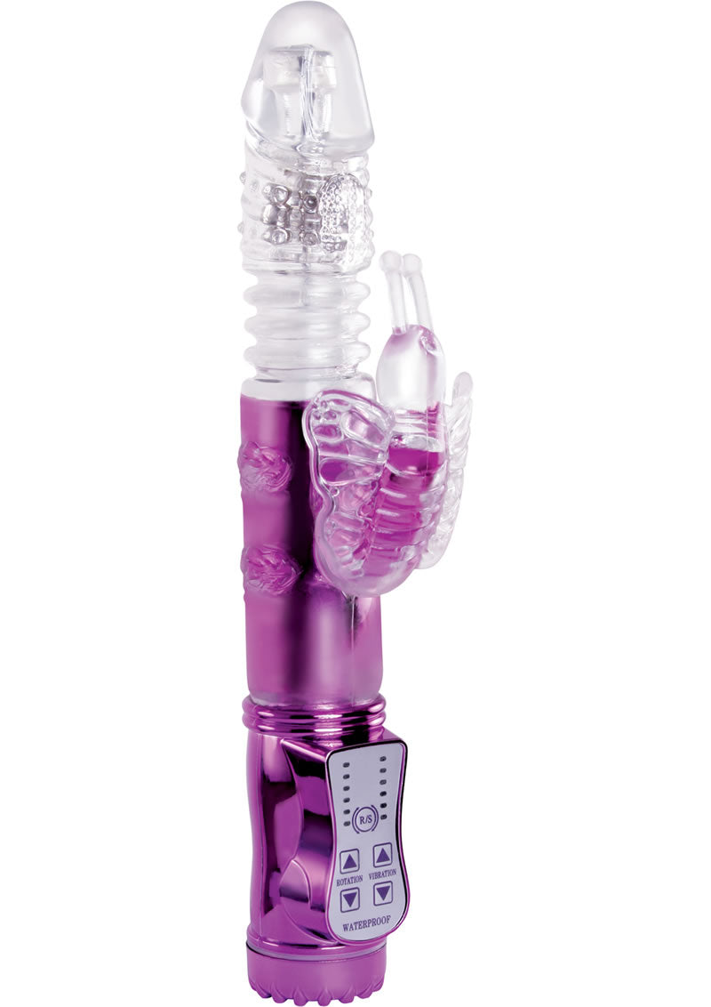 Wyld Vibes Deep Stroker Multi Speed  Butterfly Rabbit Vibrator