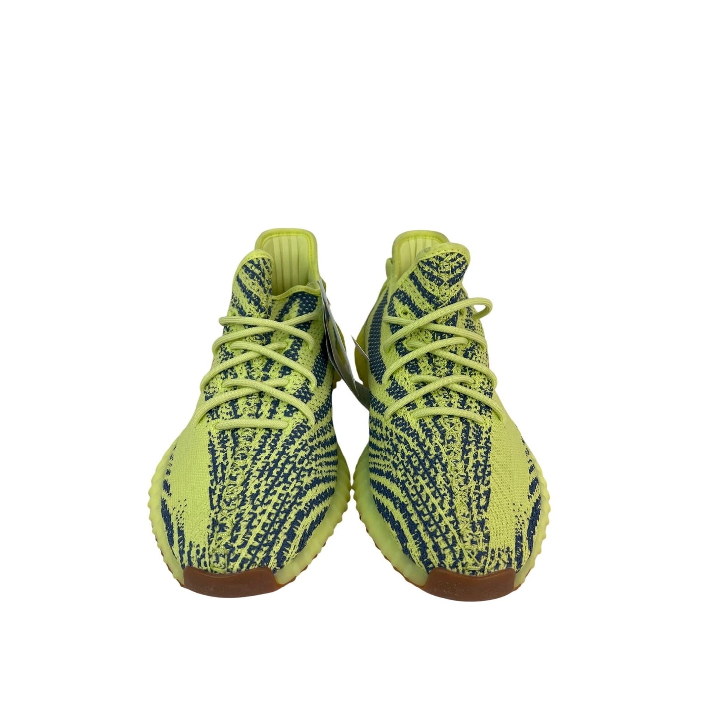 Yeezy Boost 350 V2 Semi Frozen Yellow Sneakers By adidas USA Men's 10.5