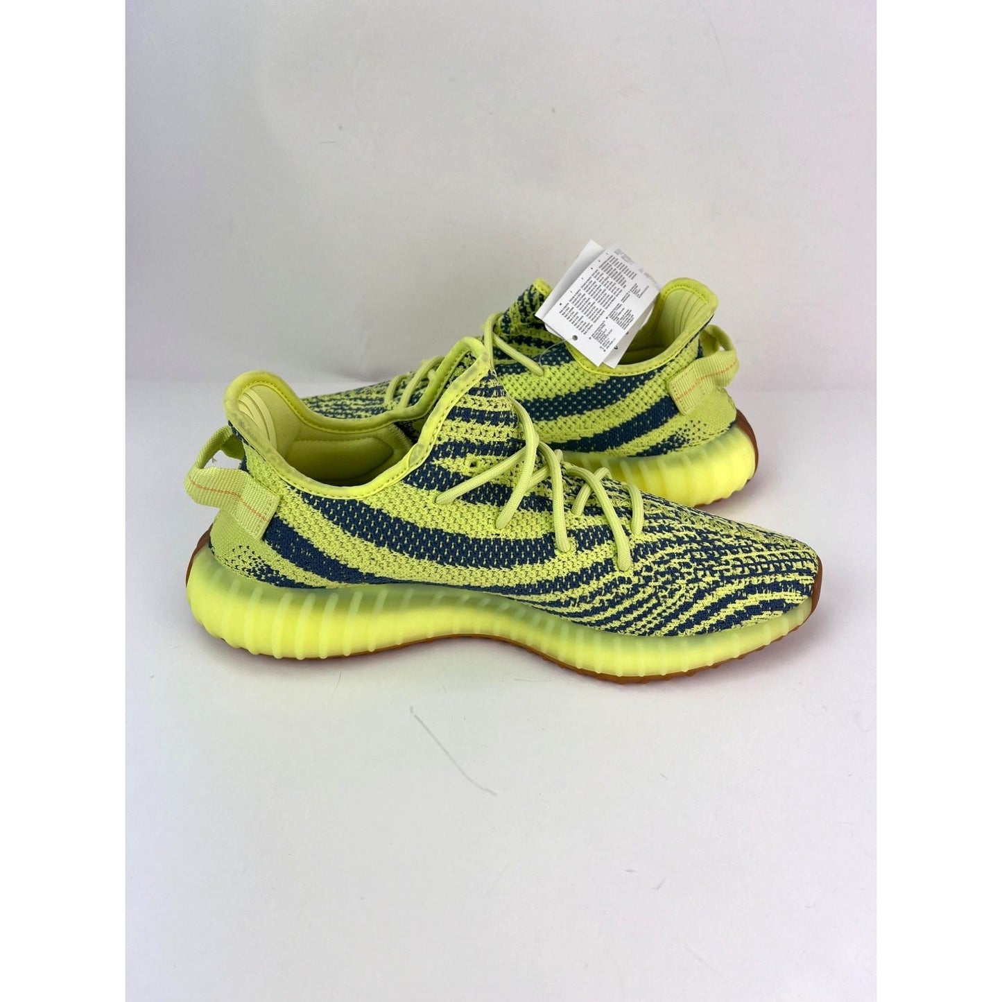 Yeezy Boost 350 V2 Semi Frozen Yellow Sneakers By adidas USA Men's 10.5