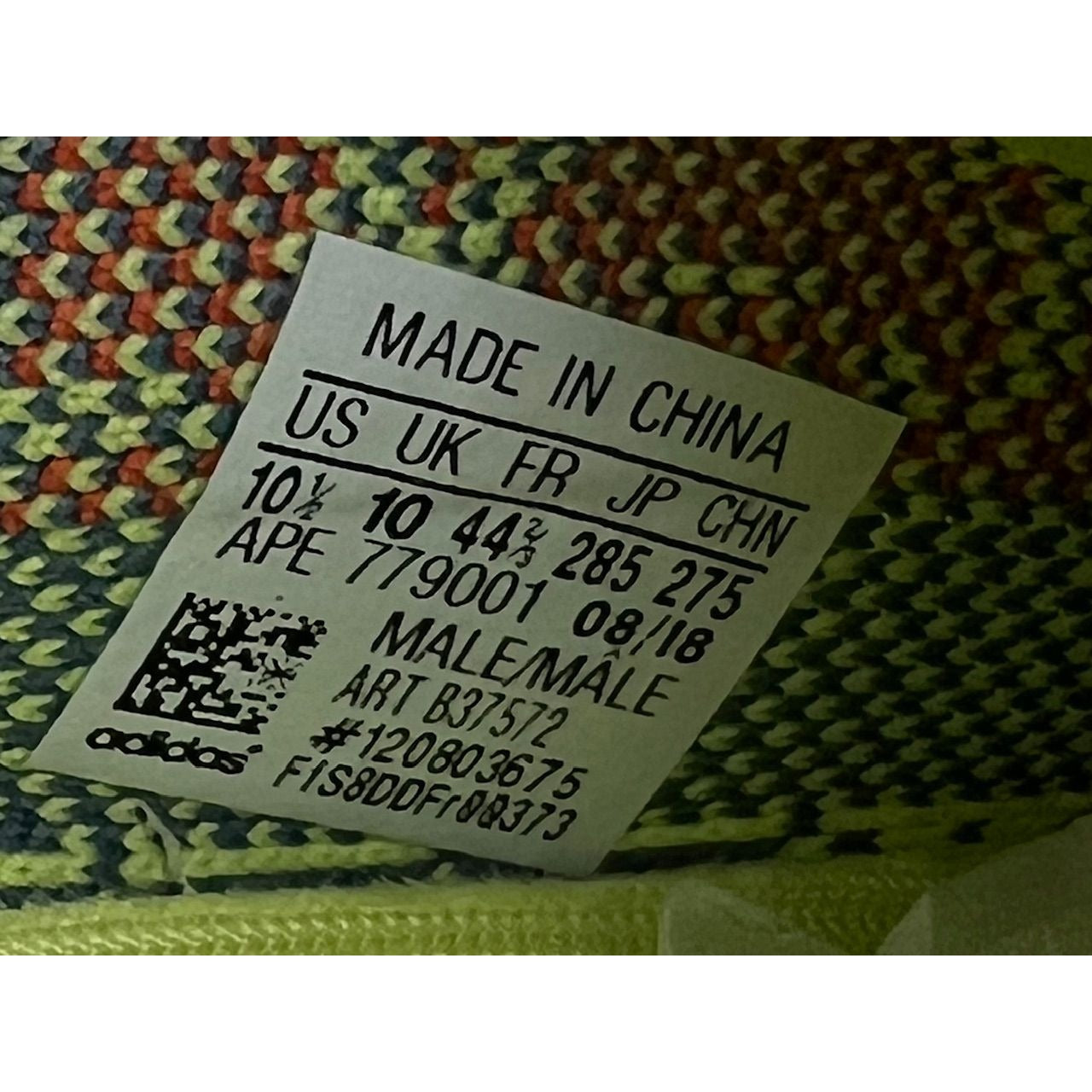 Yeezy Boost 350 V2 Semi Frozen Yellow Sneakers By adidas USA Men's 10.5