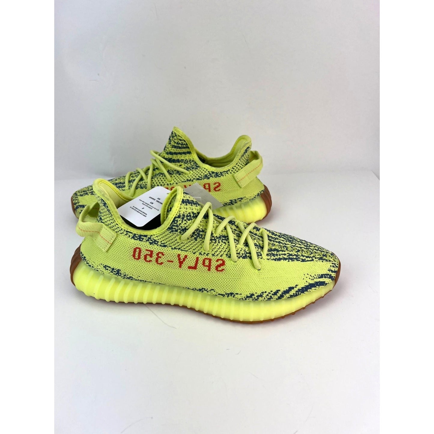 Yeezy Boost 350 V2 Semi Frozen Yellow Sneakers By adidas USA Men's 10.5